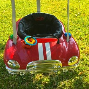 Red Car doorway jumper